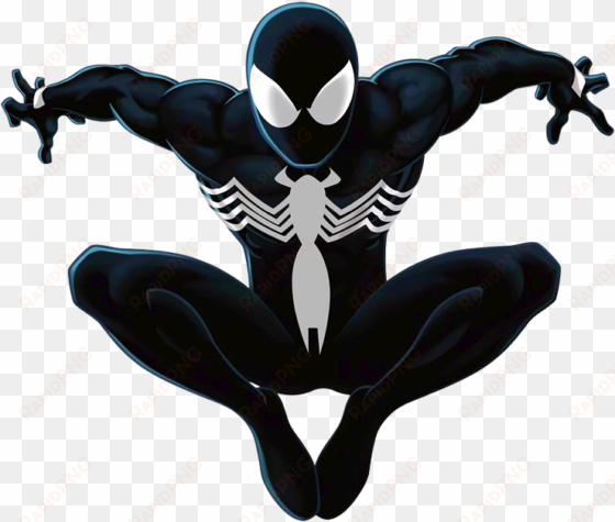 black spiderman png - spiderman png