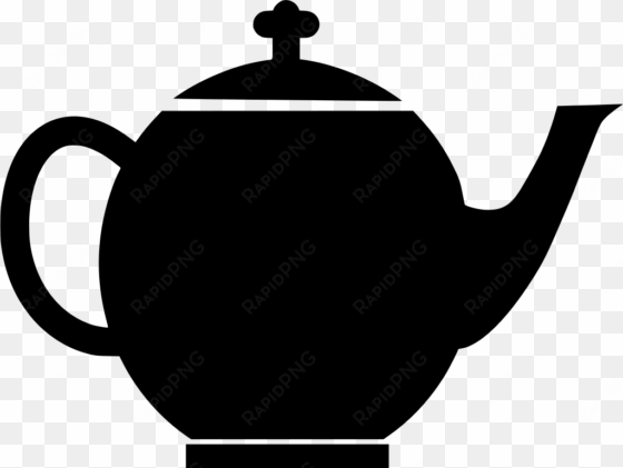 black teapot hi rustic kitchen, kitchen - clip art tea pot