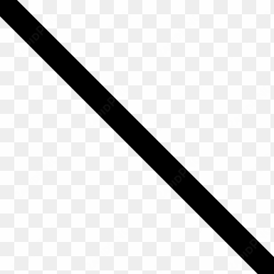 black thick diagonal line - parallel