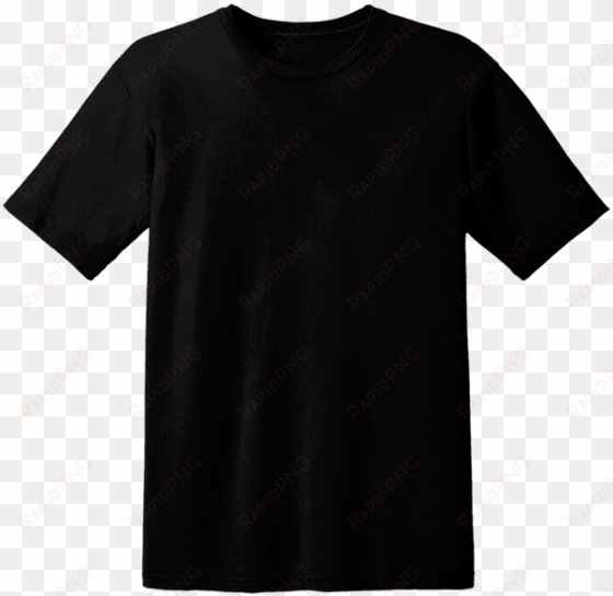 black tshirt png transparent image freeuse download - tultex 241 unisex poly rich blend tee