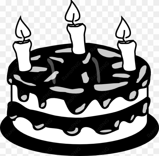 black vector birthday cake - plum cake murder [book]