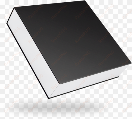 black white magnetic closure box luxury custom - box