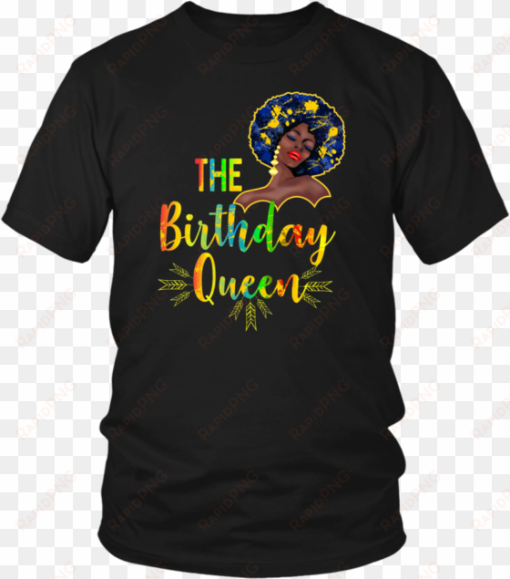 black woman birthday girl queent-shirt afro hair watercolor - queens are born in june 7