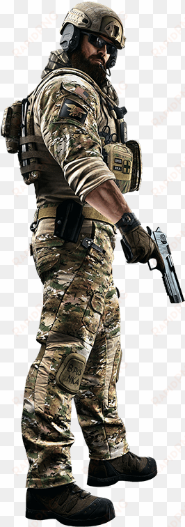 blackbeard navy seal - rainbow six siege blackbeard transparent