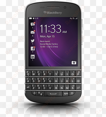 blackberry q10 - acase blackberry q10 premium clear invisible screen