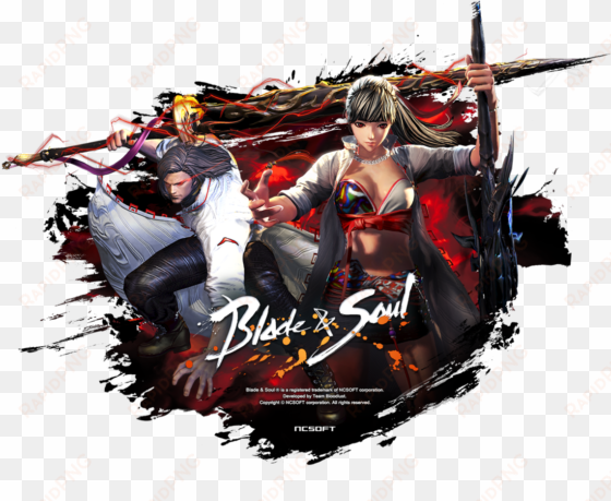 blade and soul warrior new class update splash png - iwashiro taro / blade & soul ost