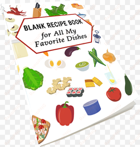 blank recipe book - cookbook