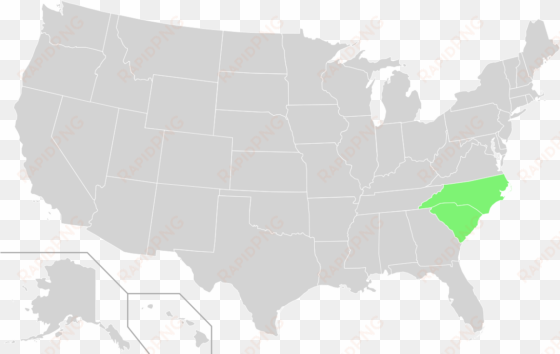 blank us map - map usa without state names