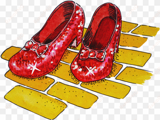 bleed area may not be visible - ruby red slippers clip art