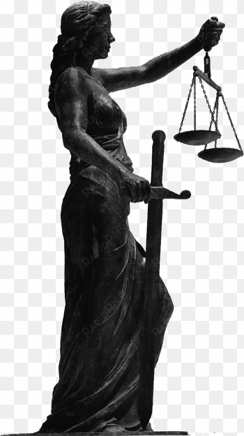blind lady justice statue png sticker dessin justice - blind justice statue png