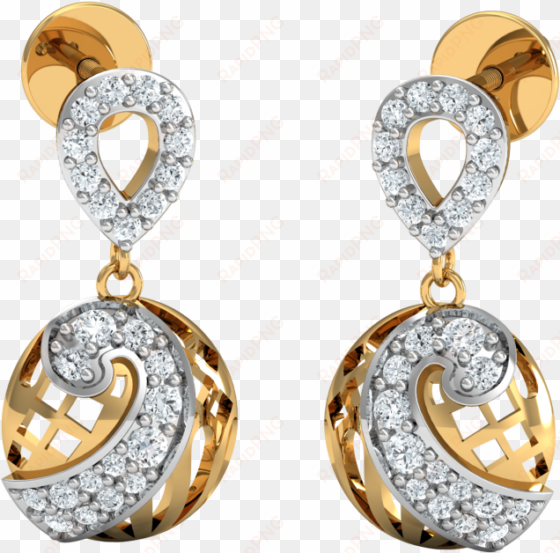 blinking diamond earring - earrings for women png