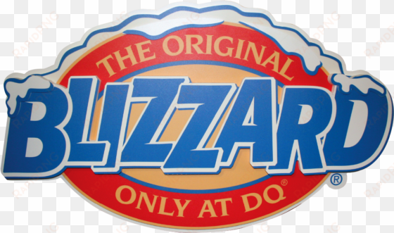 blizzard logo large - dairy queen blizzard logo