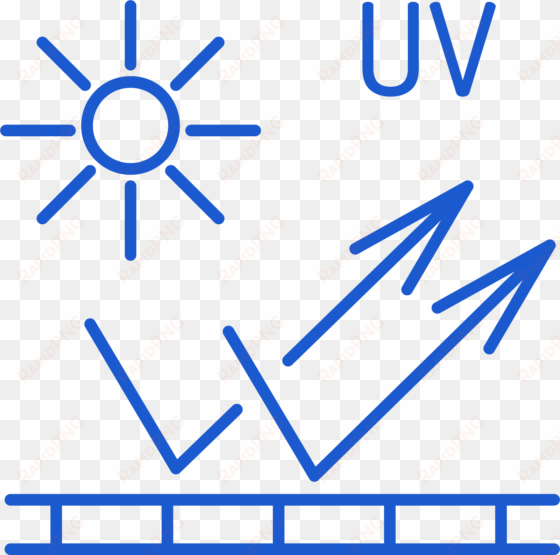 blocks sun glare - uv protection vector