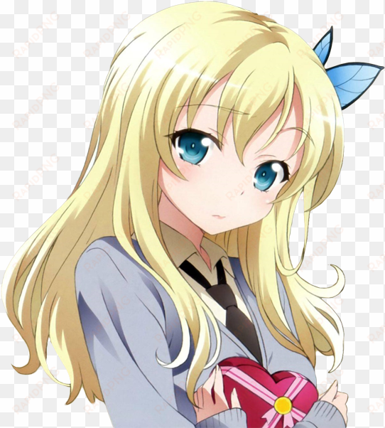 blonde hair girl png picture freeuse download - anime girl blonde hair blue eyes png