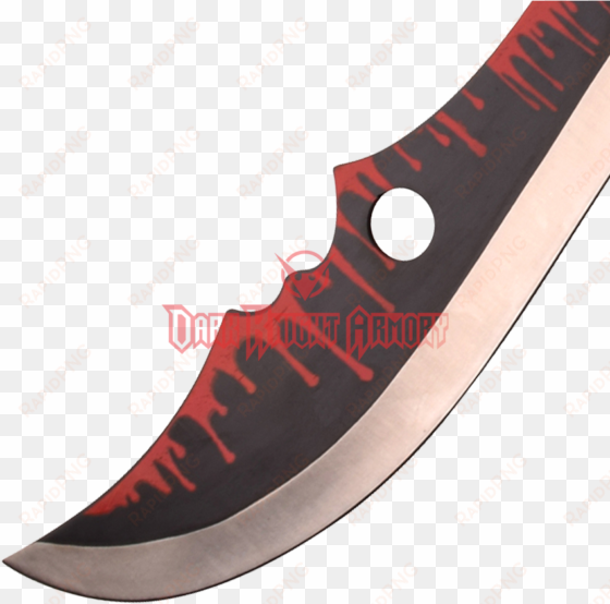 blood drip fantasy short sword - knife