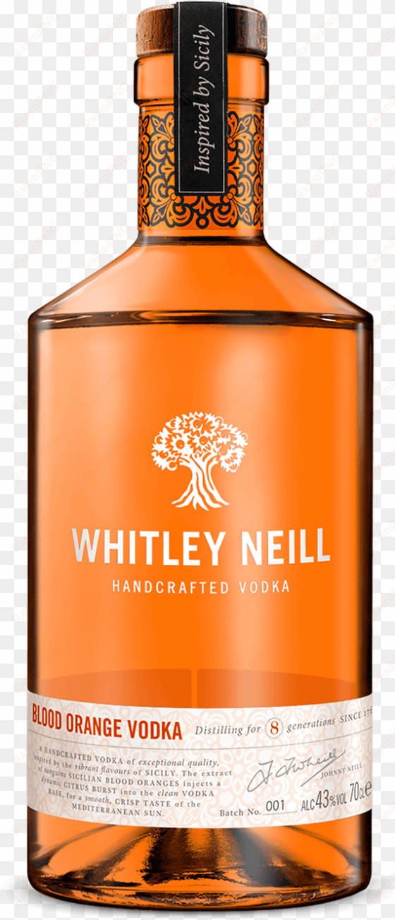 blood orange vodka - whitley neill blood orange vodka