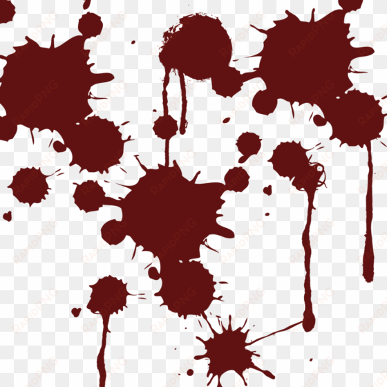 blood splatter 1 by drakonias115 on clipart library - blood drawing png