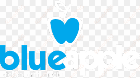blue apple logo png creative firm clipart - blue apple