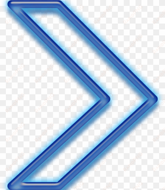 Blue Arrow - Electric Blue transparent png image