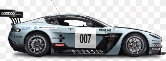 Blue Aston Martin Vantage Gt3 Car Png Image - Professional Pictures Of Cars transparent png image