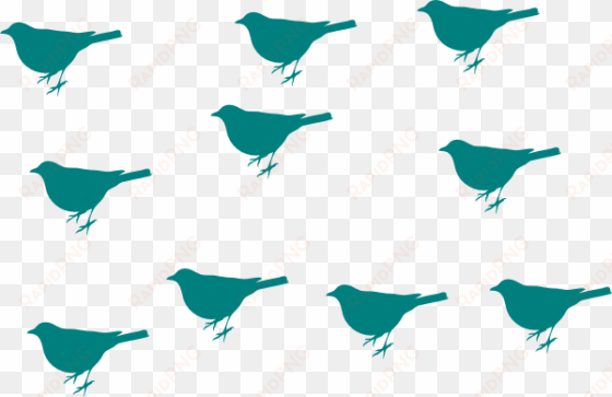 blue bird silhouette clip art at clker - bird silhouette clip art