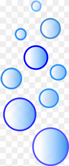 blue bubbles png - cartoon water bubbles png