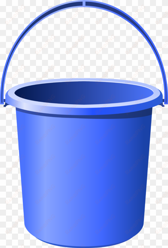 blue bucket png clip art image - clip art