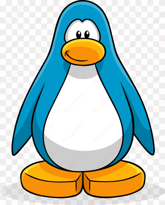 blue create penguin - club penguin penguin