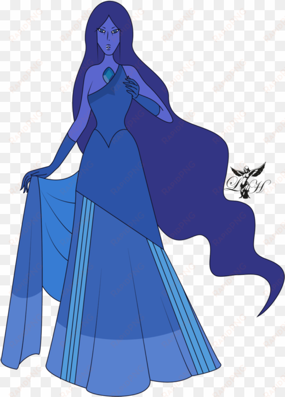 blue diamond no cap by ladyheinstein-d9t452u - steven universe diamond blue