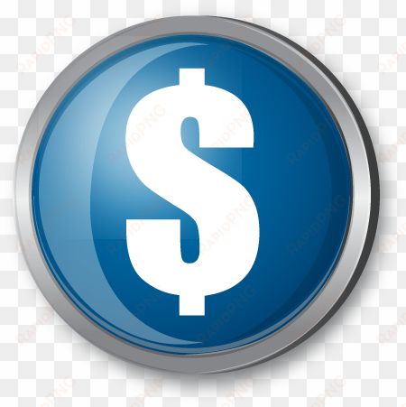 blue dollar si odqpui clipart - dollar sign with black background