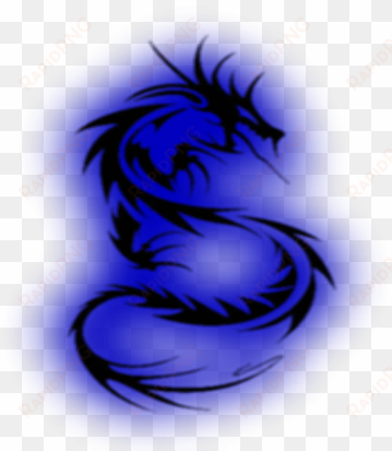 blue dragon clipart transparent - blue dragon