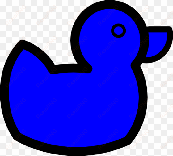 blue duck svg clip arts 600 x 539 px
