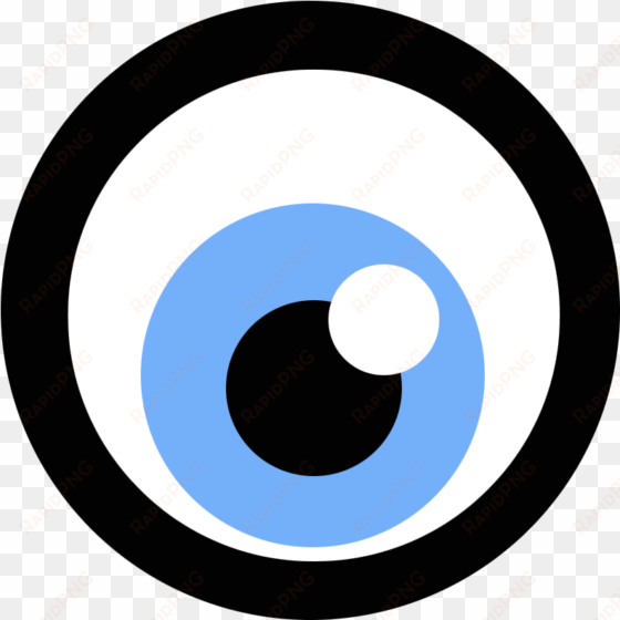 Blue Eye Icon - Graph transparent png image