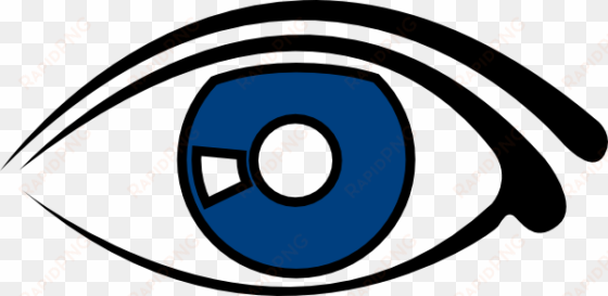 blue eye of horus symbol - eye clip art black and white