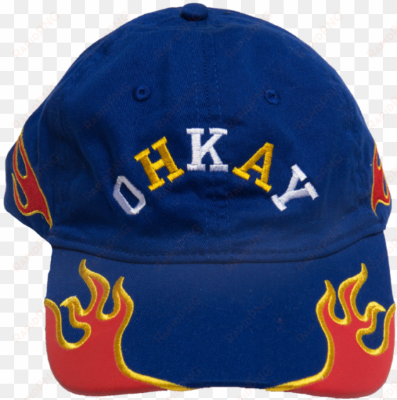 blue flame cap