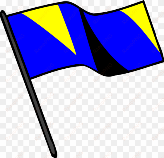 blue gold black flag clip art at clker - blue black and gold flag