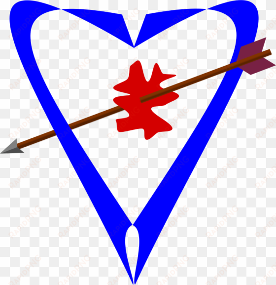 blue heart - clip art