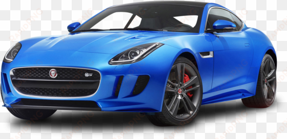 Blue Jaguar F Type Luxury Sports Car Png Image - Jaguar F Type 2018 Ultra Blue transparent png image