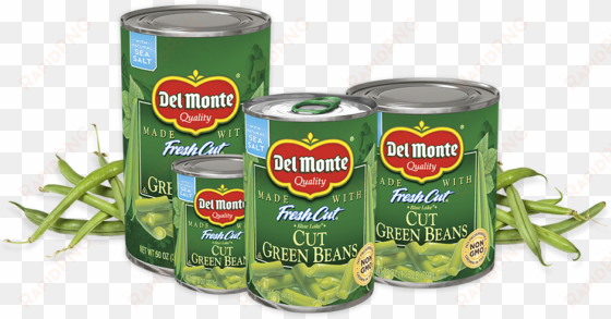 blue lake® cut green beans - del monte green beans can size
