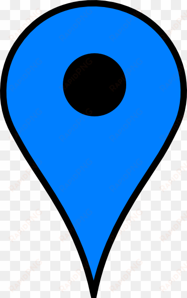 blue map pin - blue google maps marker