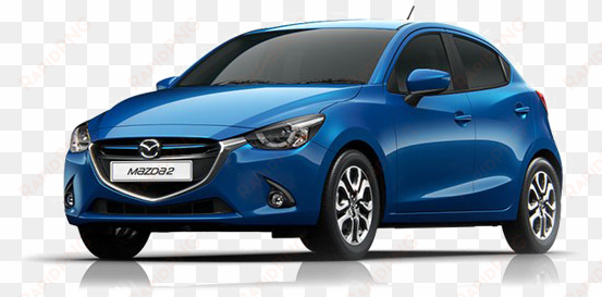 blue mazda transparent background png - mazda 2 smoky rose