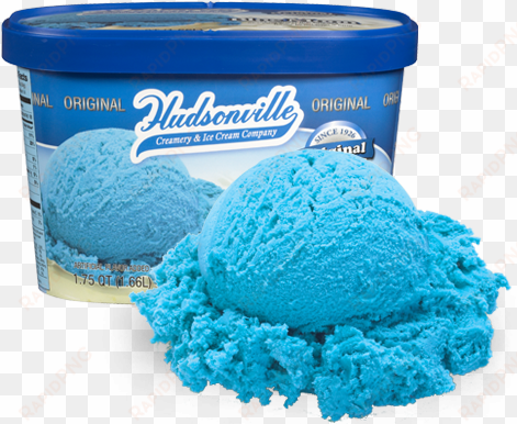 blue moon ice cream from michigan - hudsonville cake batter ice cream