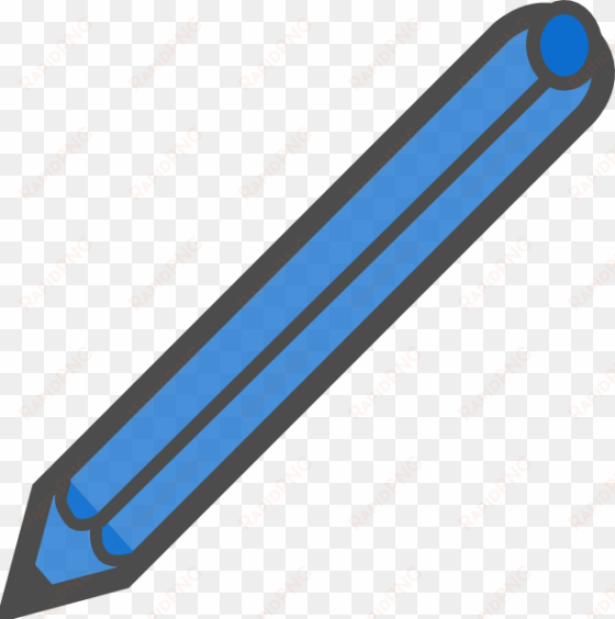 blue pen svg clip arts 594 x 598 px