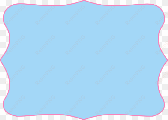 blue pink frame png