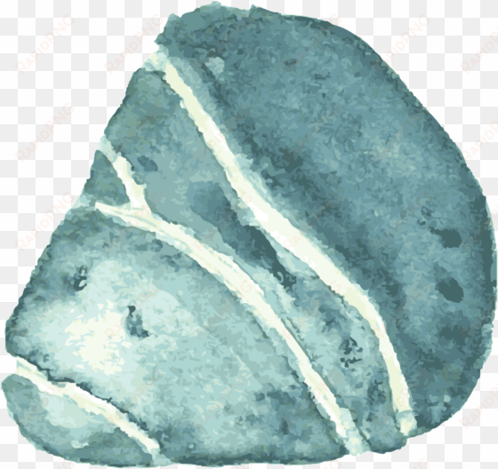 blue shell cartoon png transparente - rock