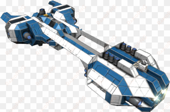 blue ship - space engineers ship png