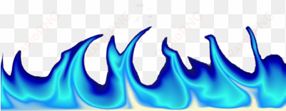 blue smoke effect png - 3d black and white flames