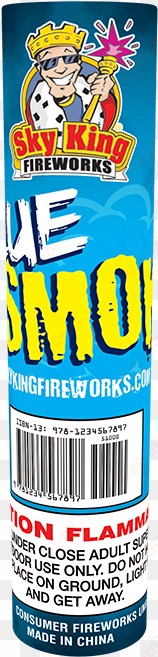 Blue Smoke - Sky King Fireworks transparent png image