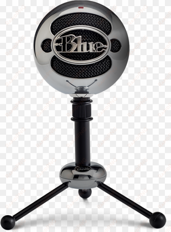 blue snowball mic black