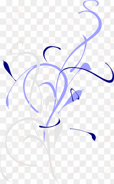 Blue Swirl Clip Art Vector Exmwep Clipart - Vines Black Drawing transparent png image